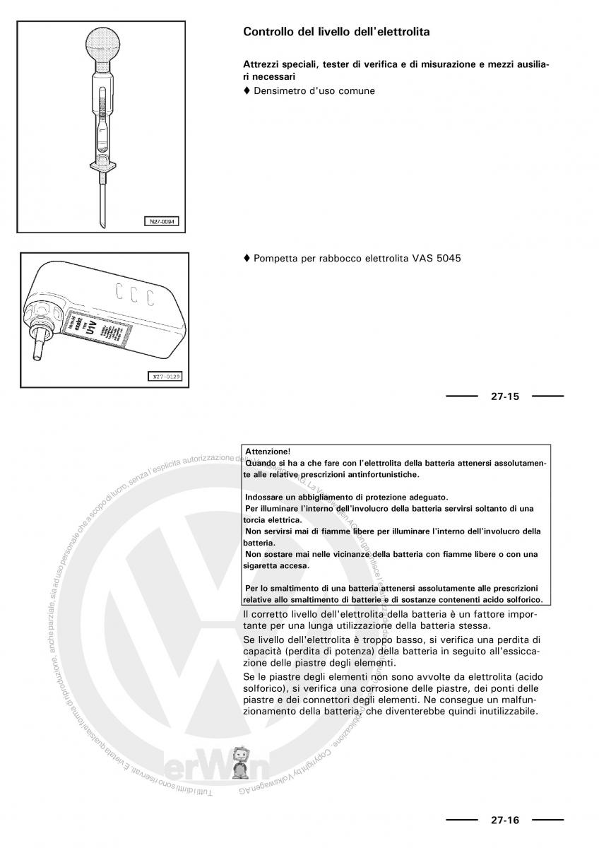 VW Polo servizio assistenza informazione tecnica / page 14