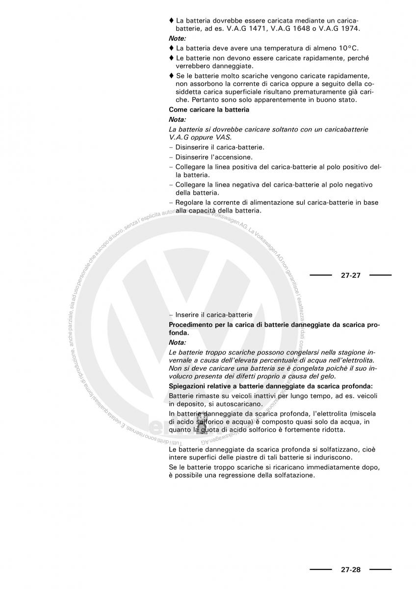 VW Polo servizio assistenza informazione tecnica / page 20