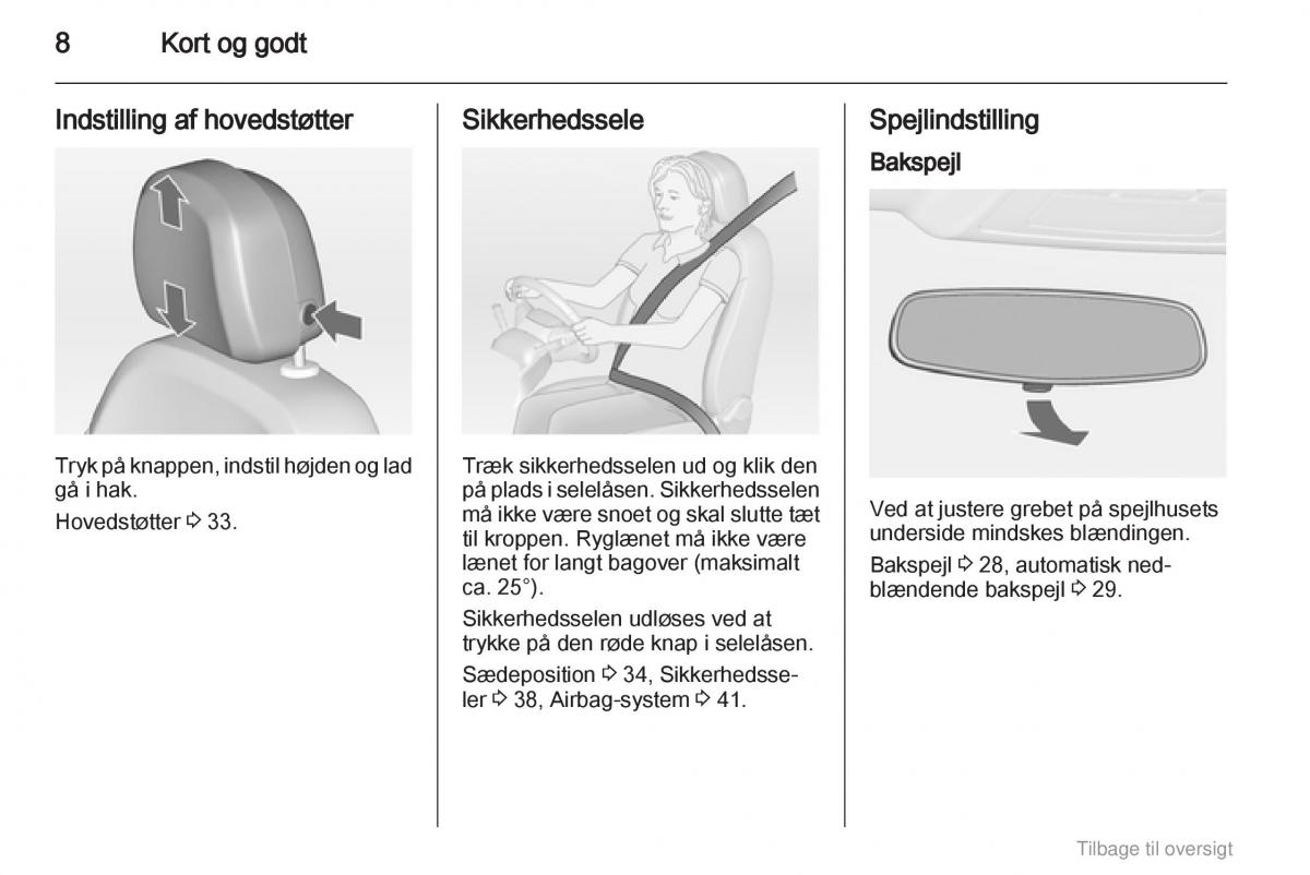 manual  Opel Astra J IV 4 ejere handbog / page 8