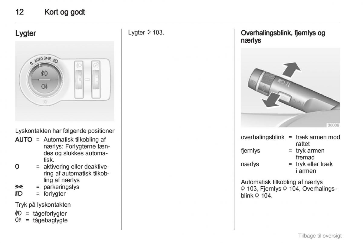 manual  Opel Astra J IV 4 ejere handbog / page 12