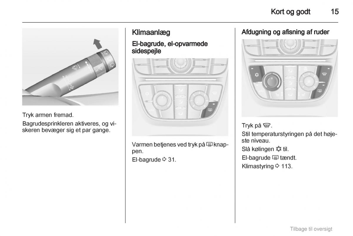 manual  Opel Astra J IV 4 ejere handbog / page 15