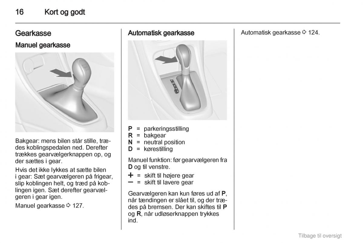 manual  Opel Astra J IV 4 ejere handbog / page 16