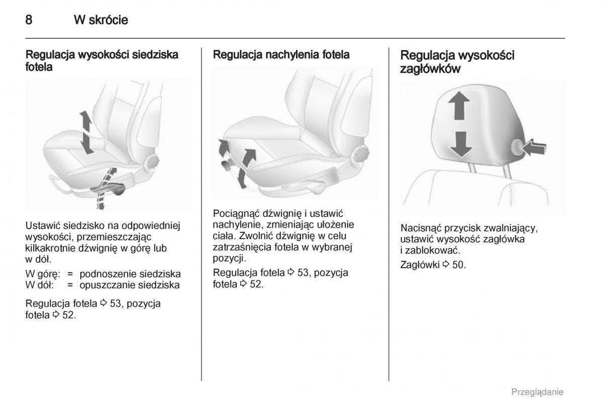 manual  Opel Astra H III 3 instrukcja / page 8