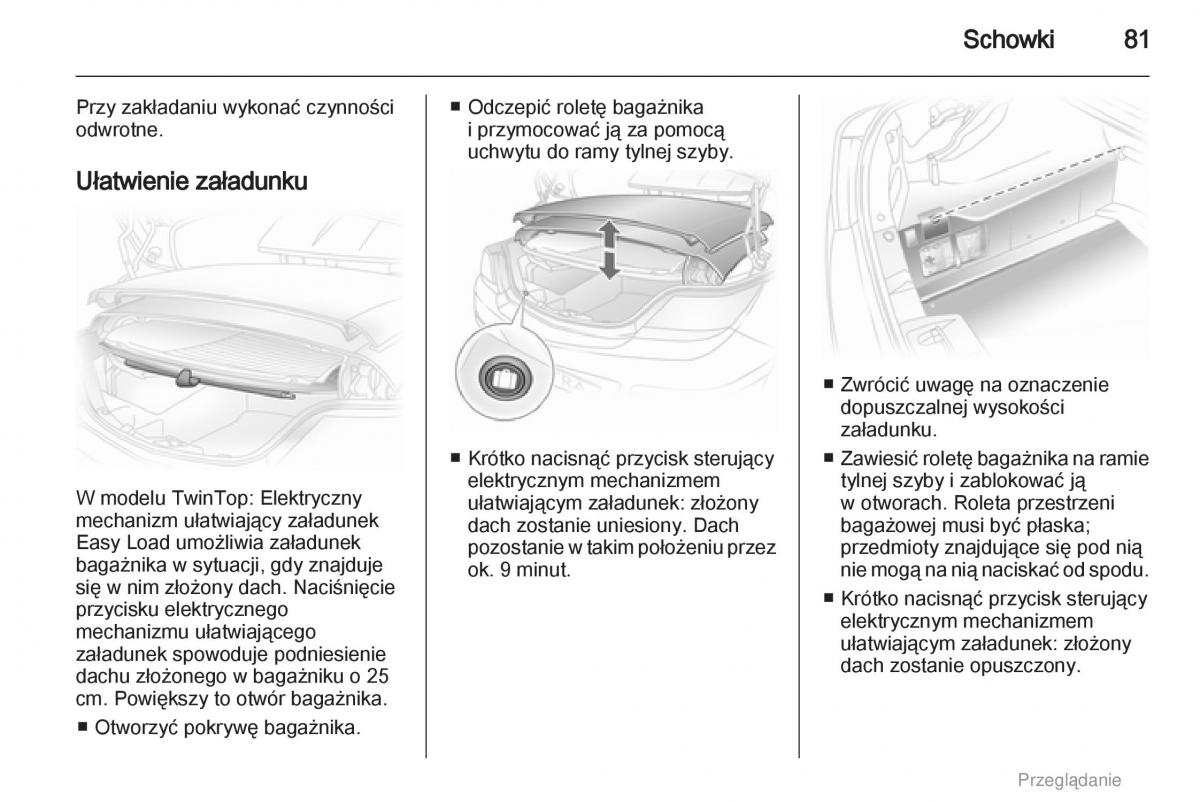 instrukcja obsługi Opel Astra Opel Astra H III 3 instrukcja / page 81