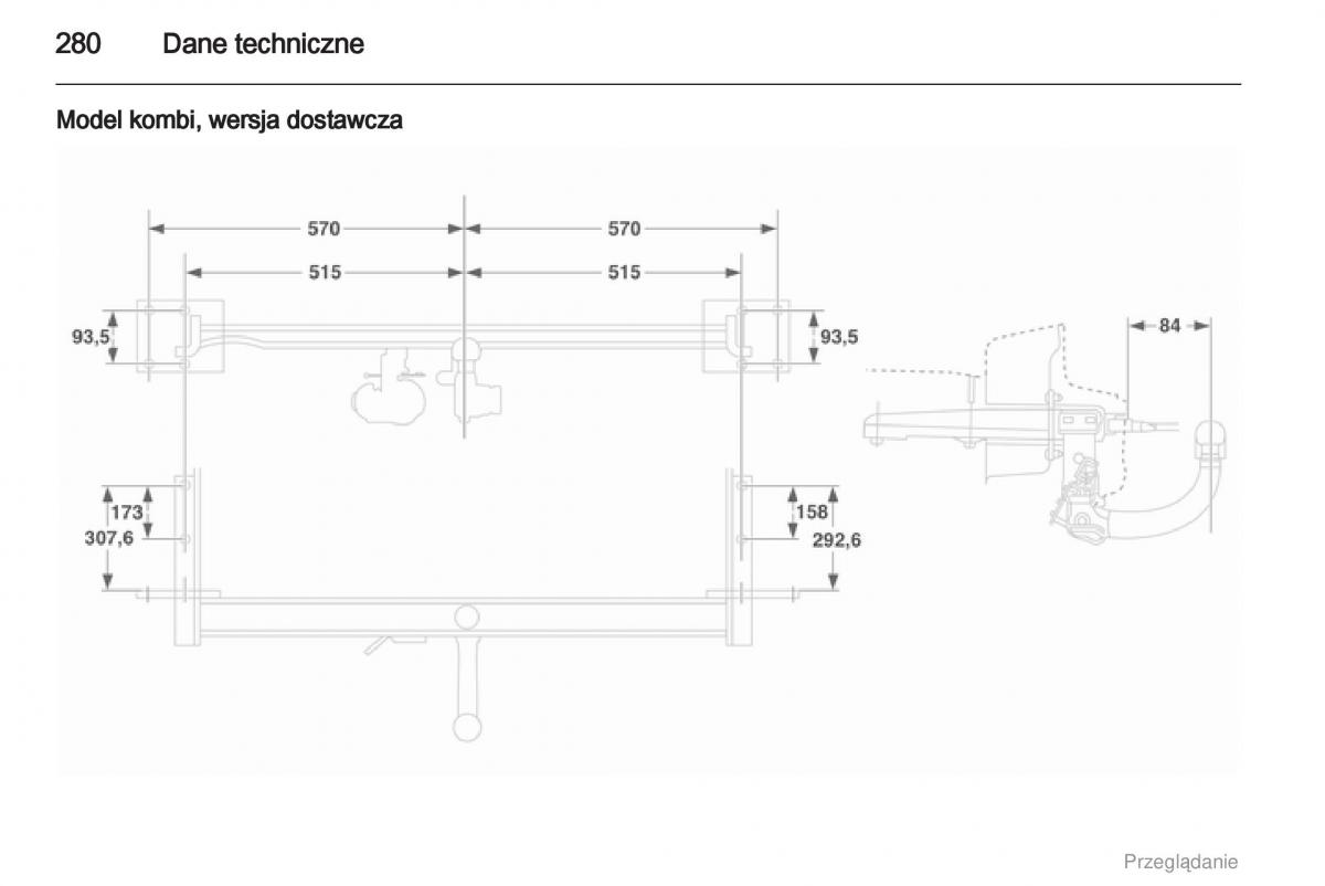 Opel Astra H III 3 instrukcja obslugi / page 280