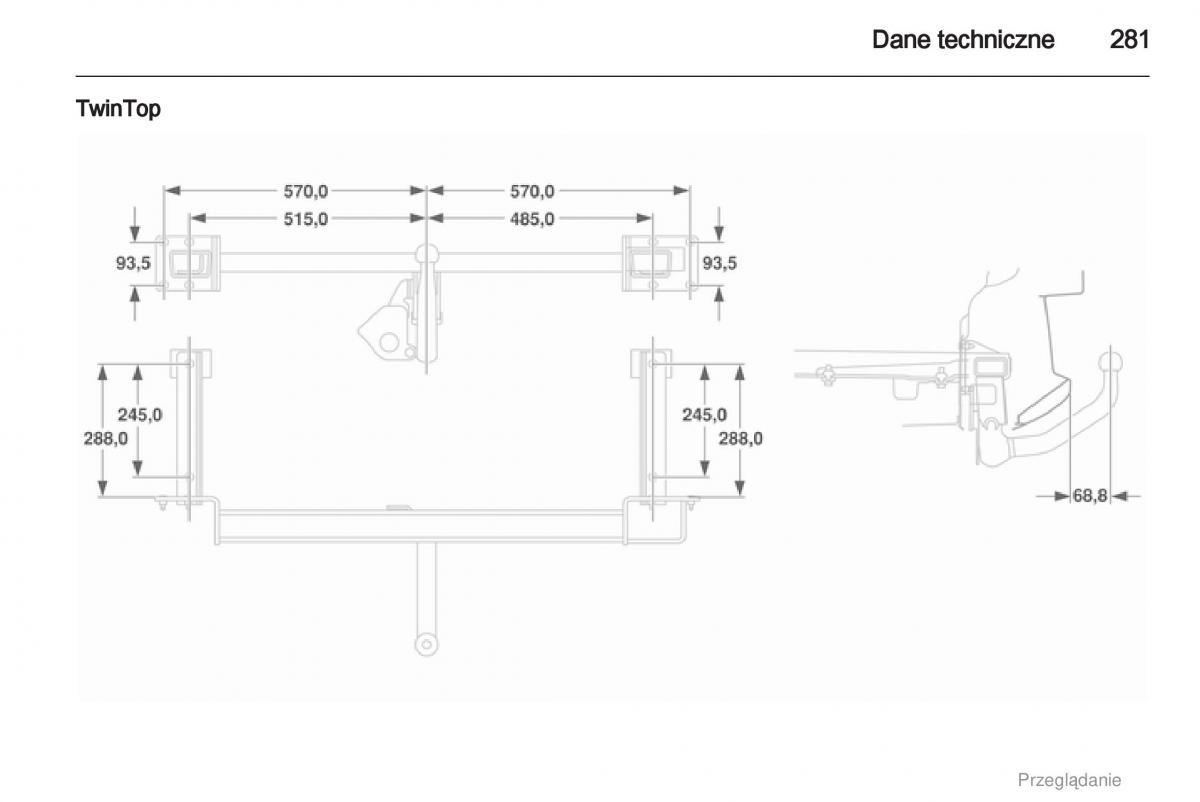 Opel Astra H III 3 instrukcja obslugi / page 281