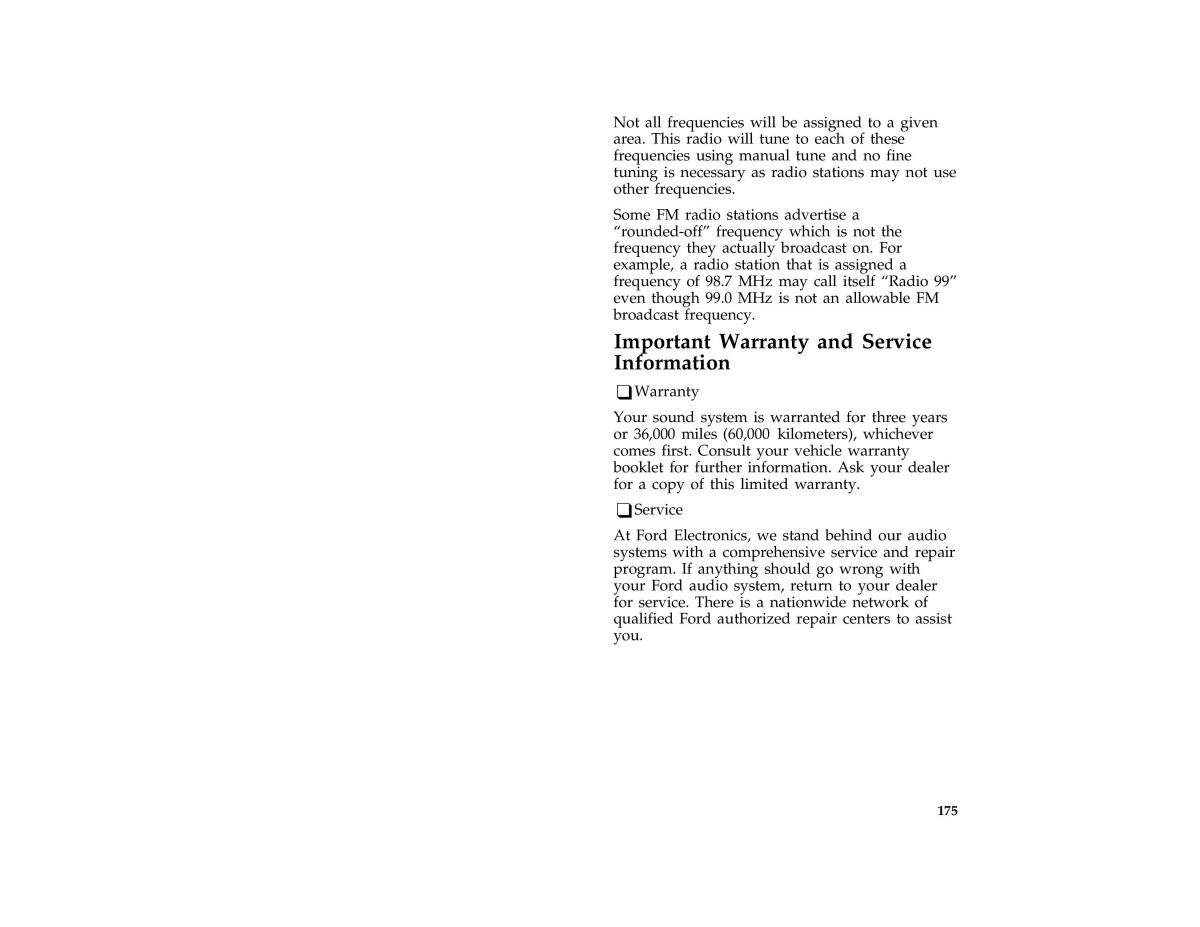 Ford Mustang IV 4 owners manual / page 172