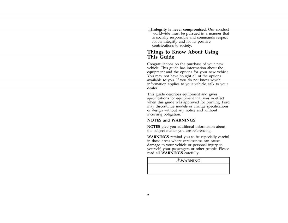Ford Mustang IV 4 owners manual / page 5