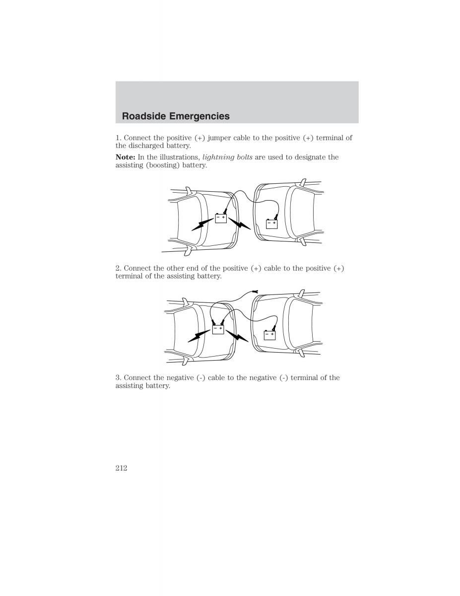 Ford Ranger Mazda B Series owners manual / page 212