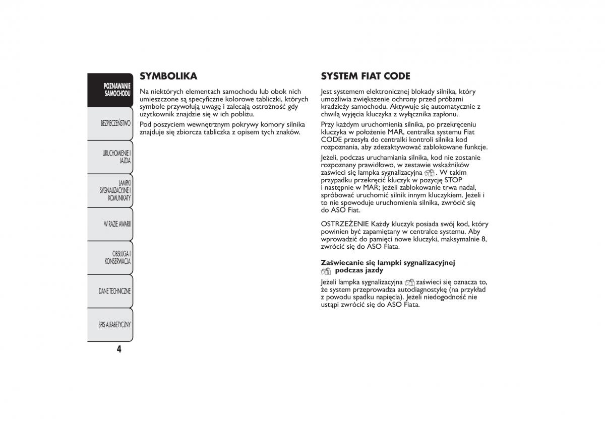 manual  Fiat 500 instrukcja / page 7