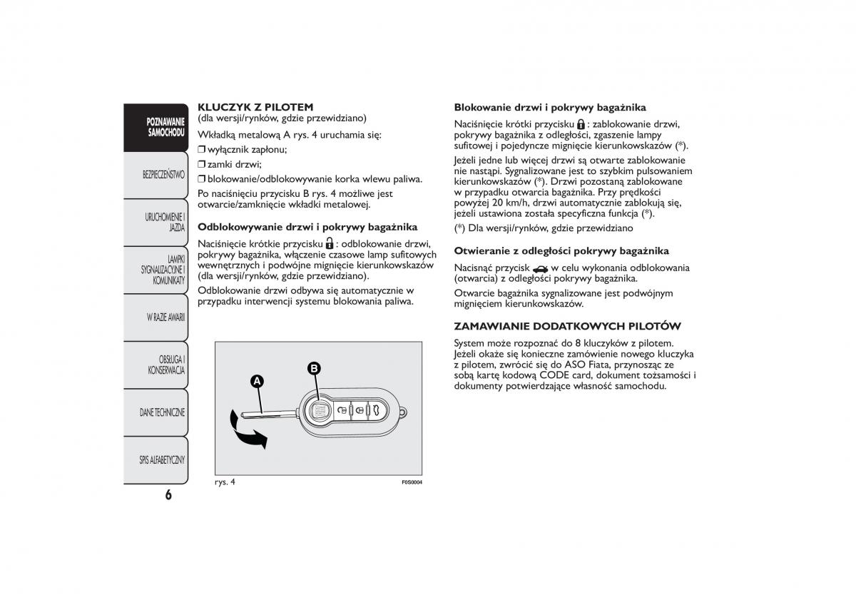 manual  Fiat 500 instrukcja / page 9