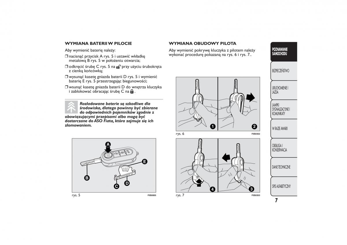 manual  Fiat 500 instrukcja / page 10