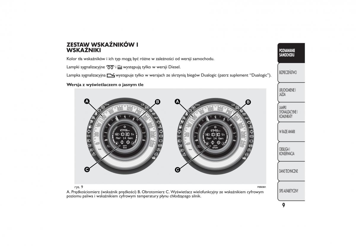 manual  Fiat 500 instrukcja / page 12