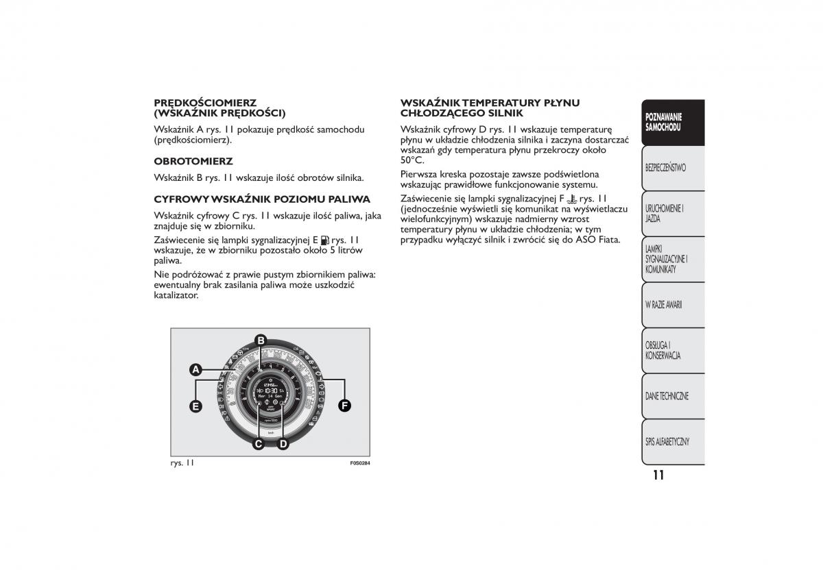 manual  Fiat 500 instrukcja / page 14