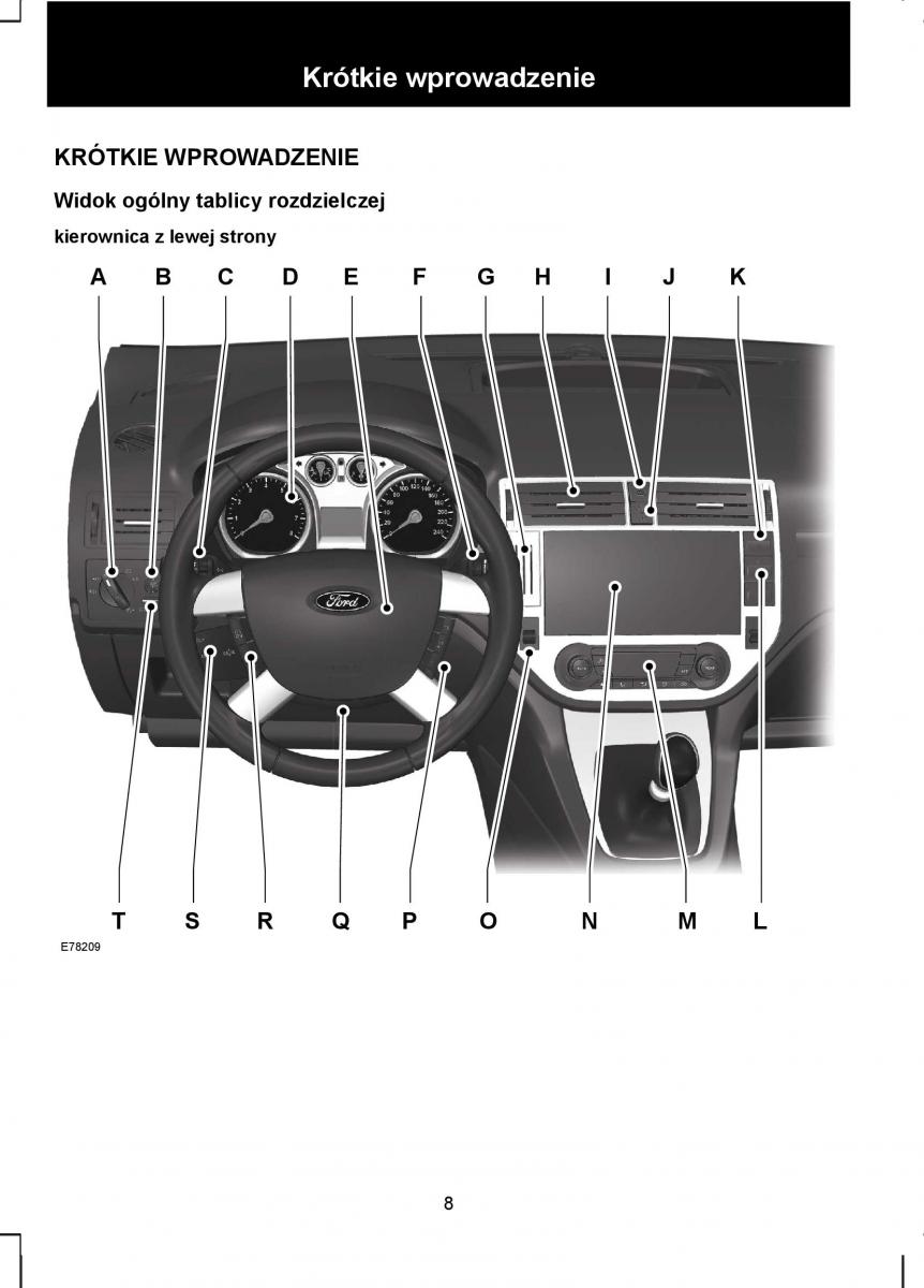 Ford Kuga I 1 instrukcja obslugi / page 10