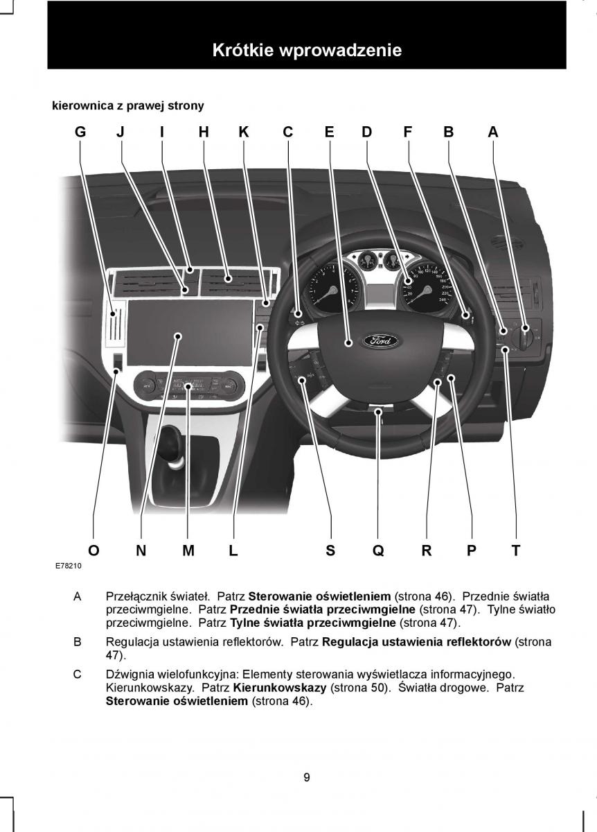 Ford Kuga I 1 instrukcja obslugi / page 11