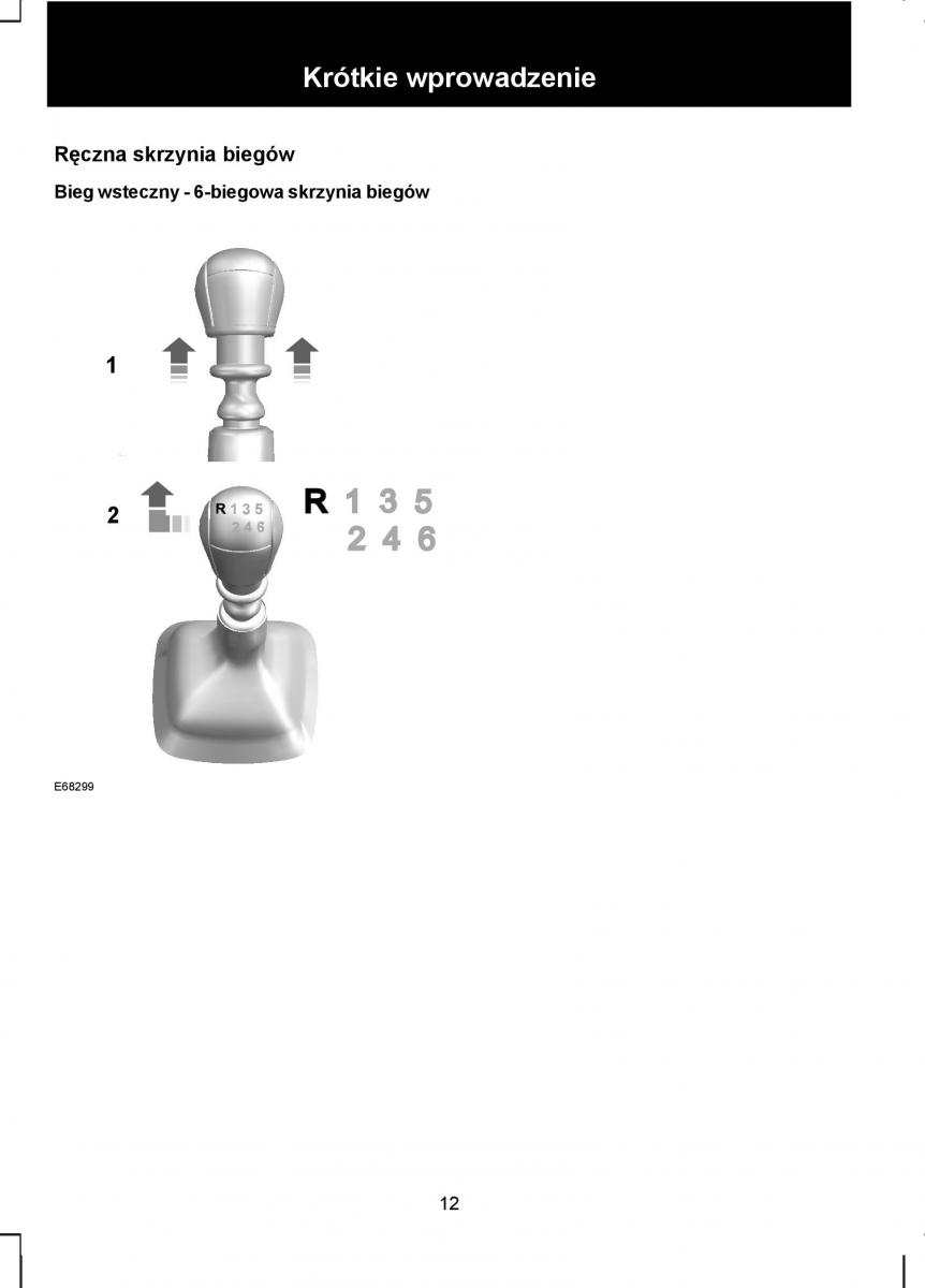 Ford Transit VII 7 instrukcja obslugi / page 14