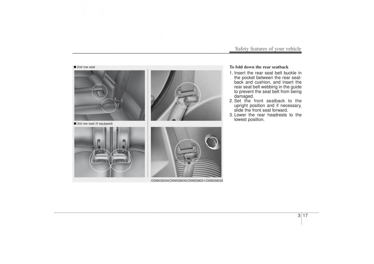 Kia Sorento II 2 owners manual / page 31