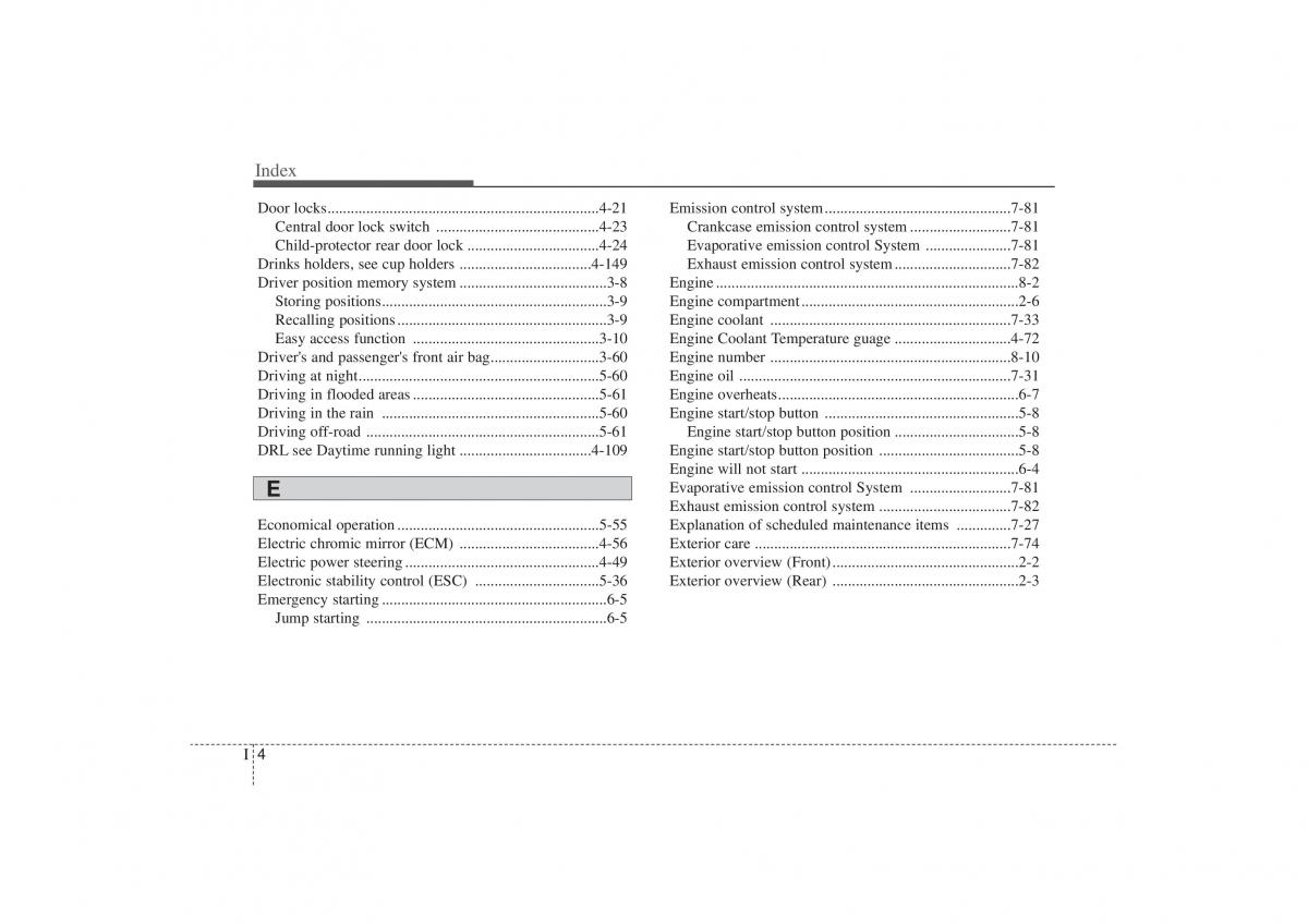 Kia Sorento II 2 owners manual / page 502