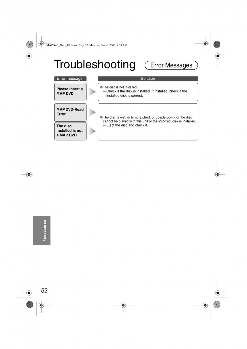 manual  Mazda 3 I 1 owners manual / page 414