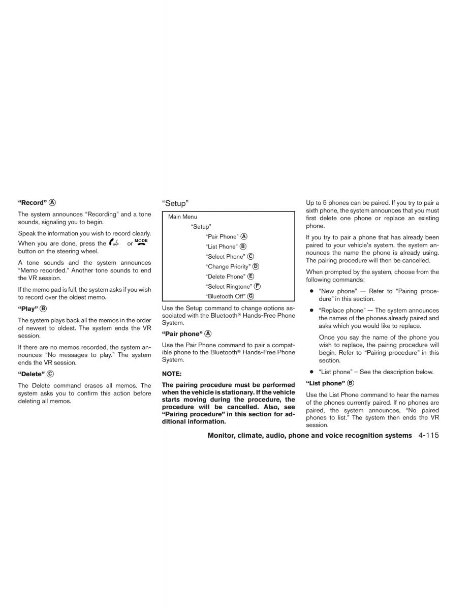 Nissan Pathfinder III 3 owners manual / page 288