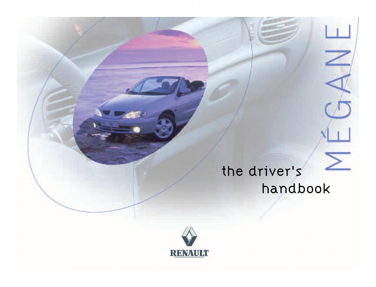 manual  Renault Megane I 1 phase II owners manual / page 1