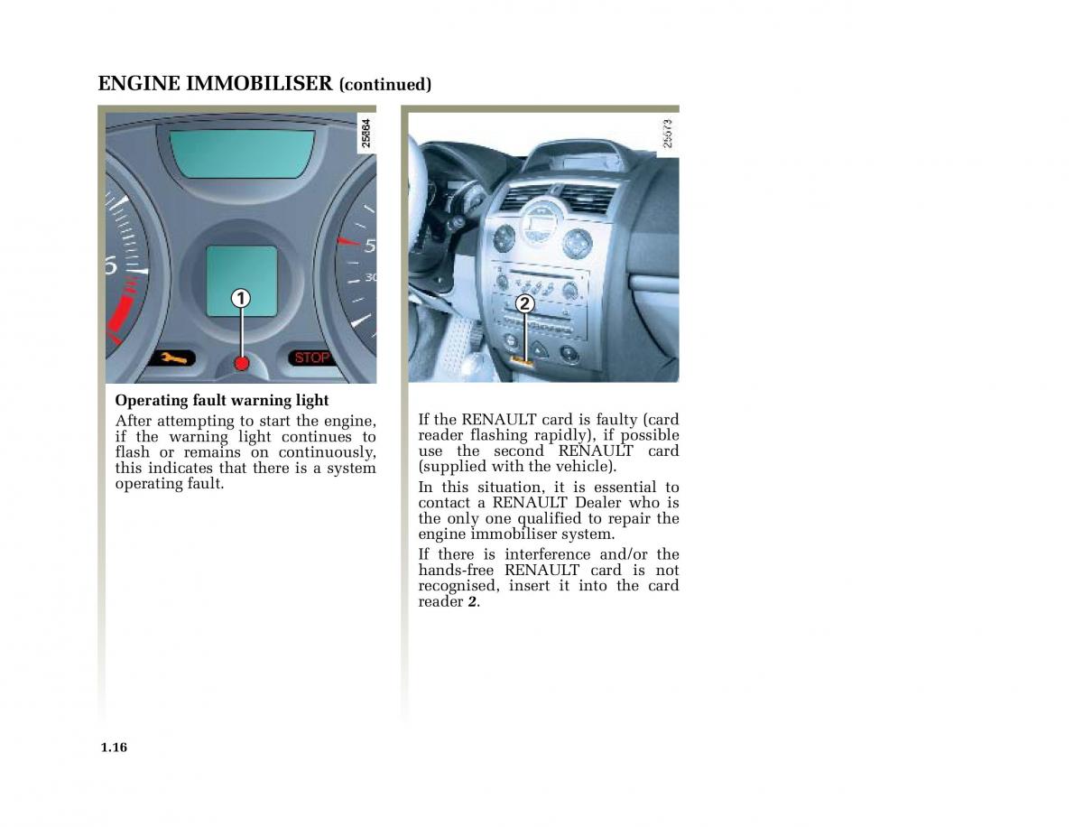 Renault Megane II 2 owners manual / page 25