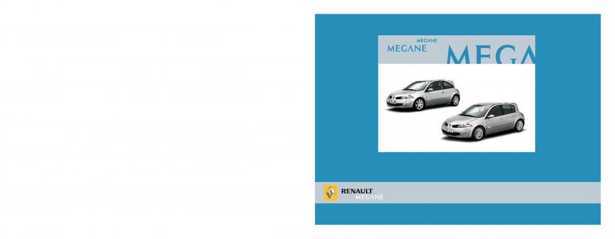 Renault Megane II 2 owners manual / page 1