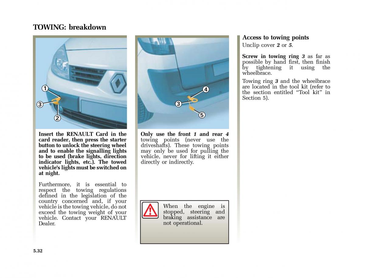 Renault Scenic II 2 owners manual / page 231