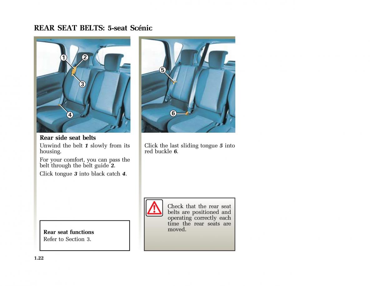 Renault Scenic II 2 owners manual / page 33