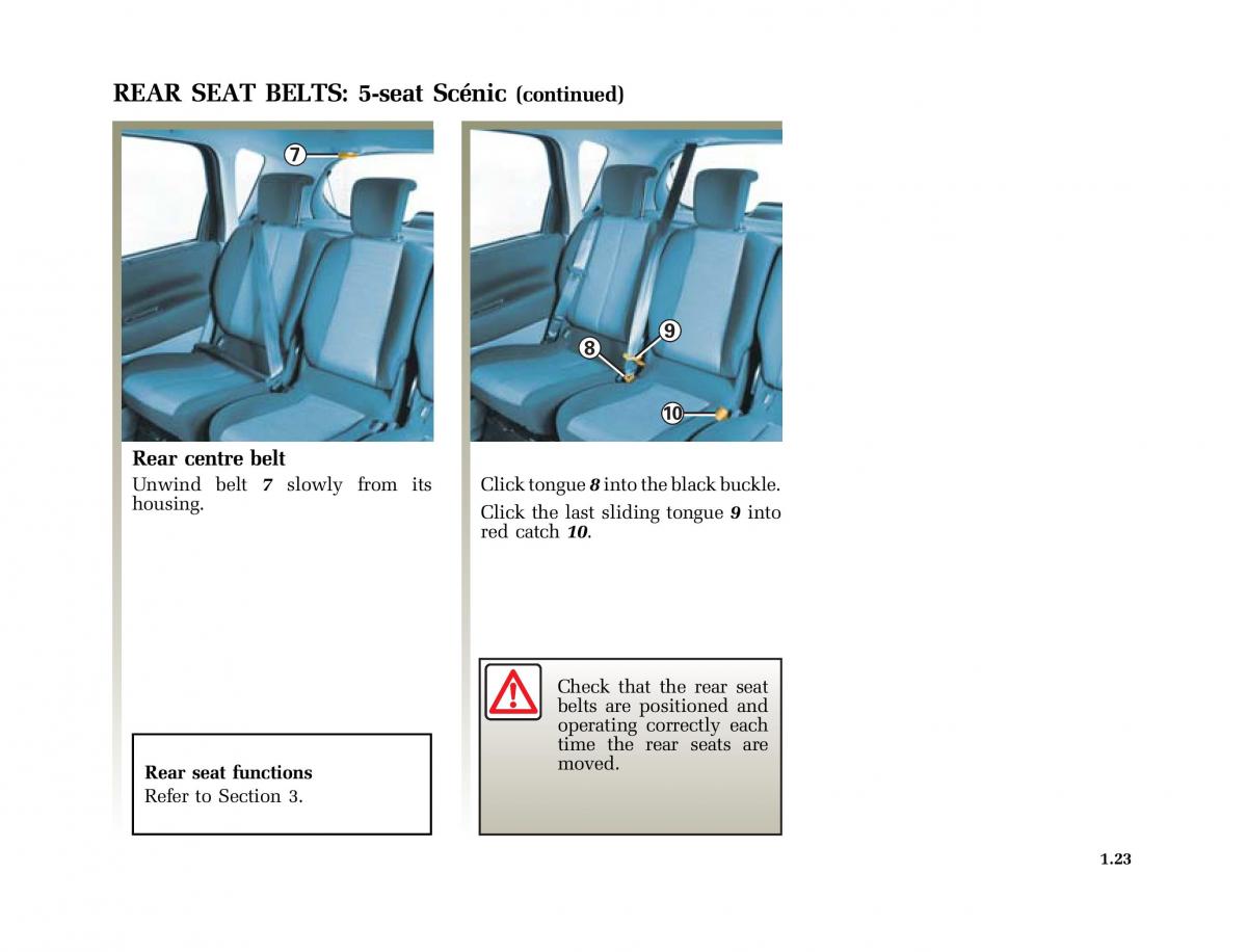 Renault Scenic II 2 owners manual / page 34