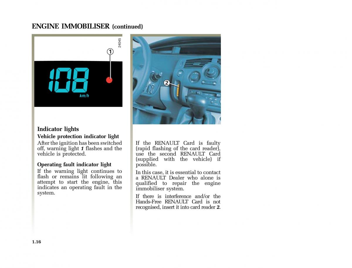 Renault Scenic II 2 owners manual / page 27