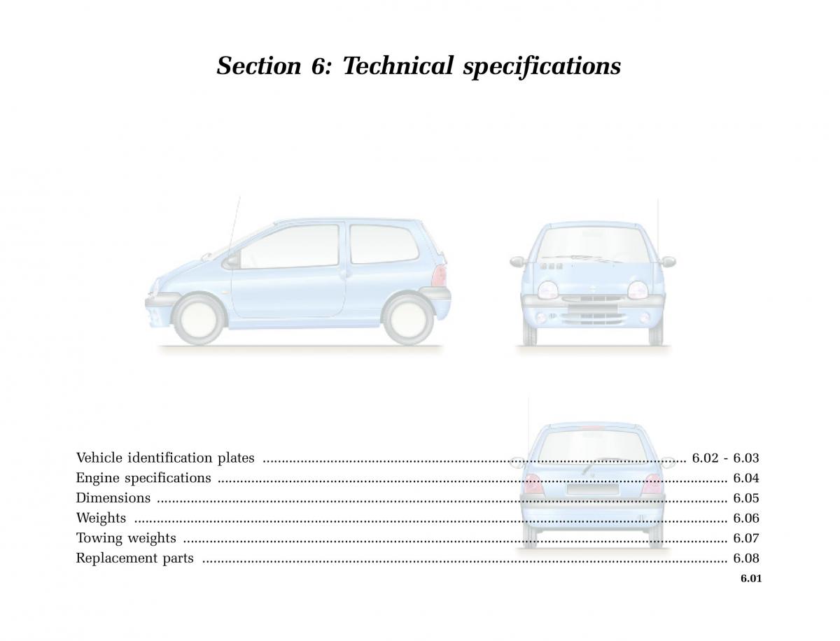 Renault Twingo I 1 owners manual / page 142