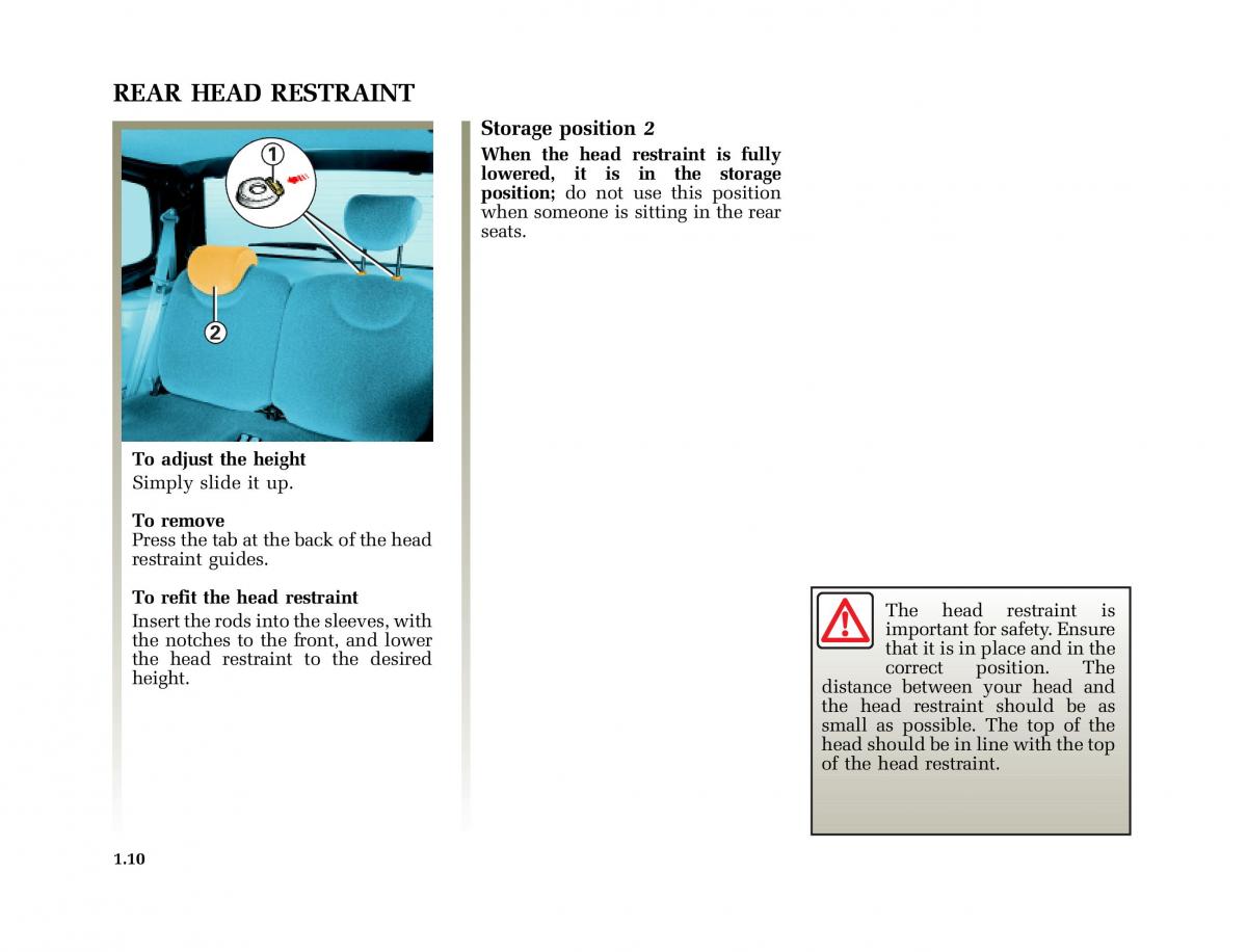 Renault Twingo I 1 owners manual / page 15