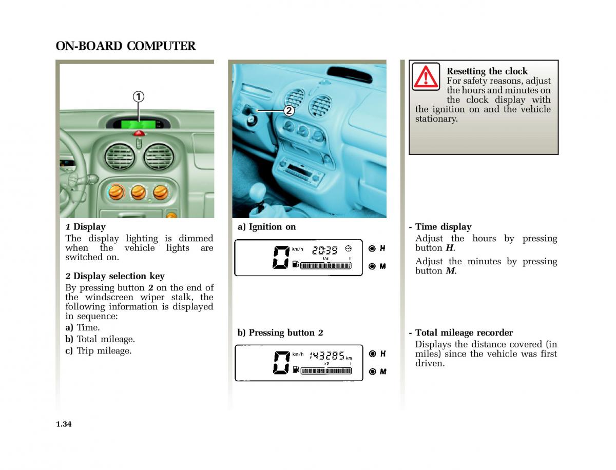 Renault Twingo I 1 owners manual / page 39