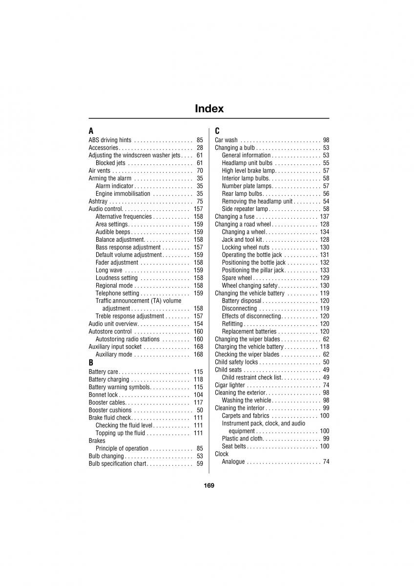 manual  Land Rover Defender III gen owners manual / page 14