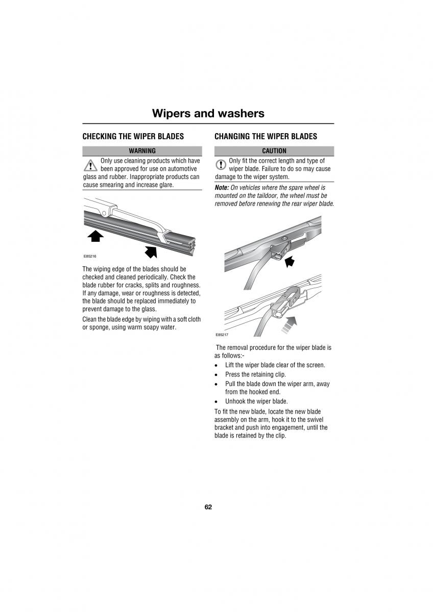 manual  Land Rover Defender III gen owners manual / page 170