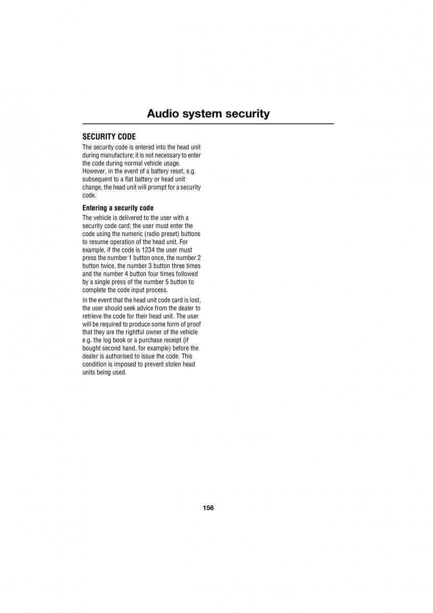 Land Rover Defender III gen owners manual / page 5