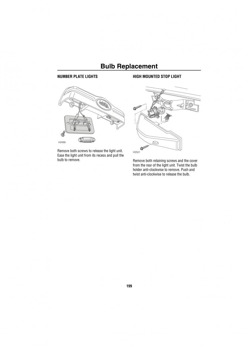 Land Rover Discovery II 2 owners manual / page 192
