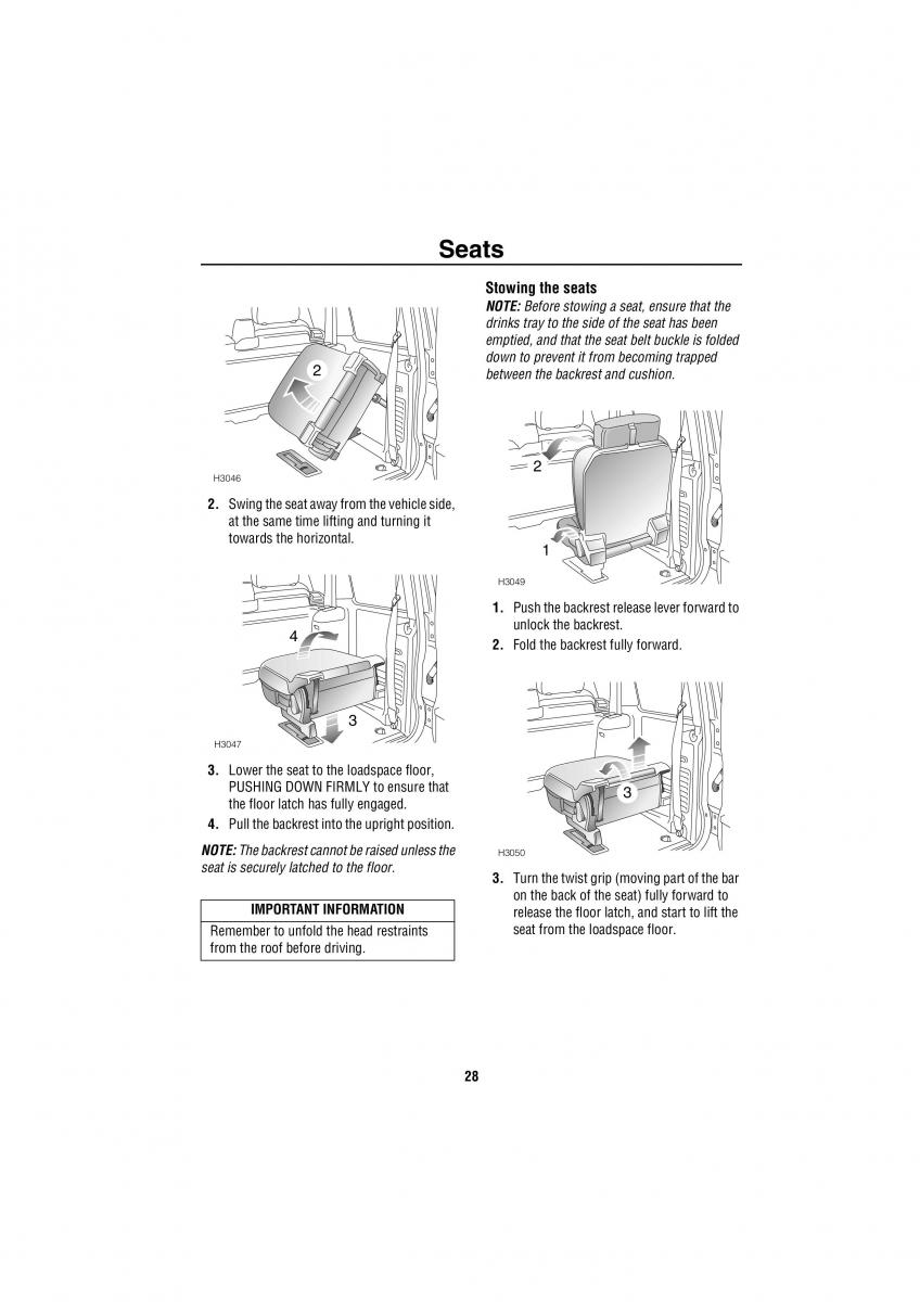 Land Rover Discovery II 2 owners manual / page 21