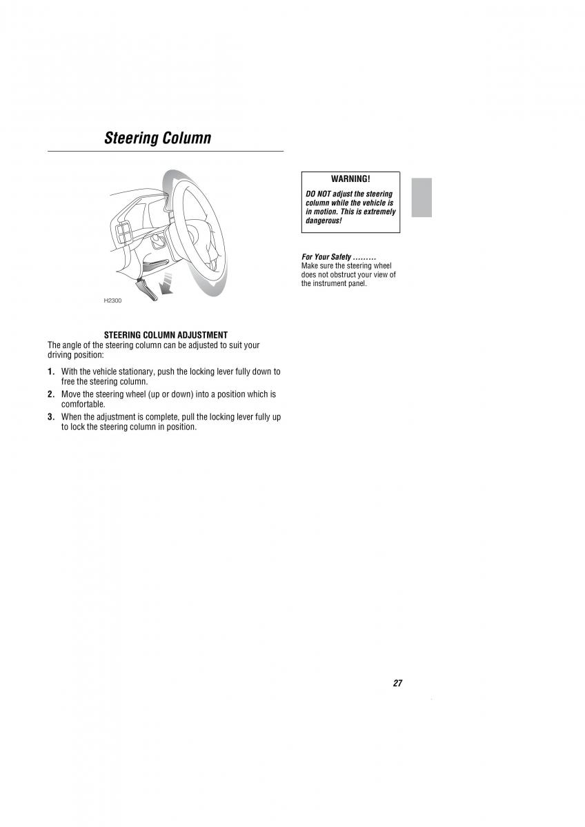 Land Rover Freelander I 1 owners manual / page 28