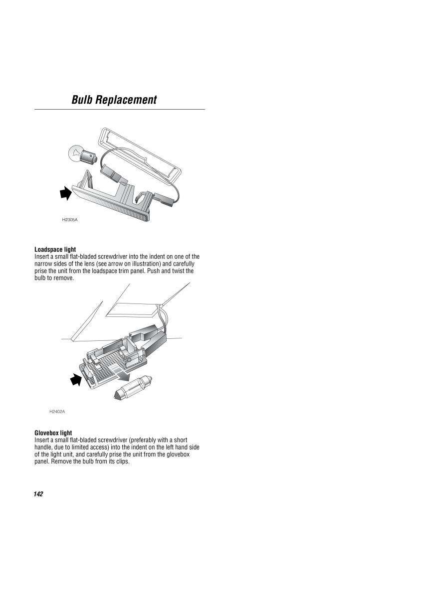 Land Rover Freelander I 1 owners manual / page 143