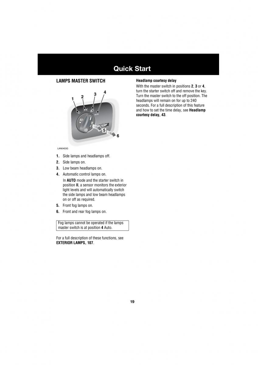 Land Rover Range Rover III 3 L322 owners manual / page 19