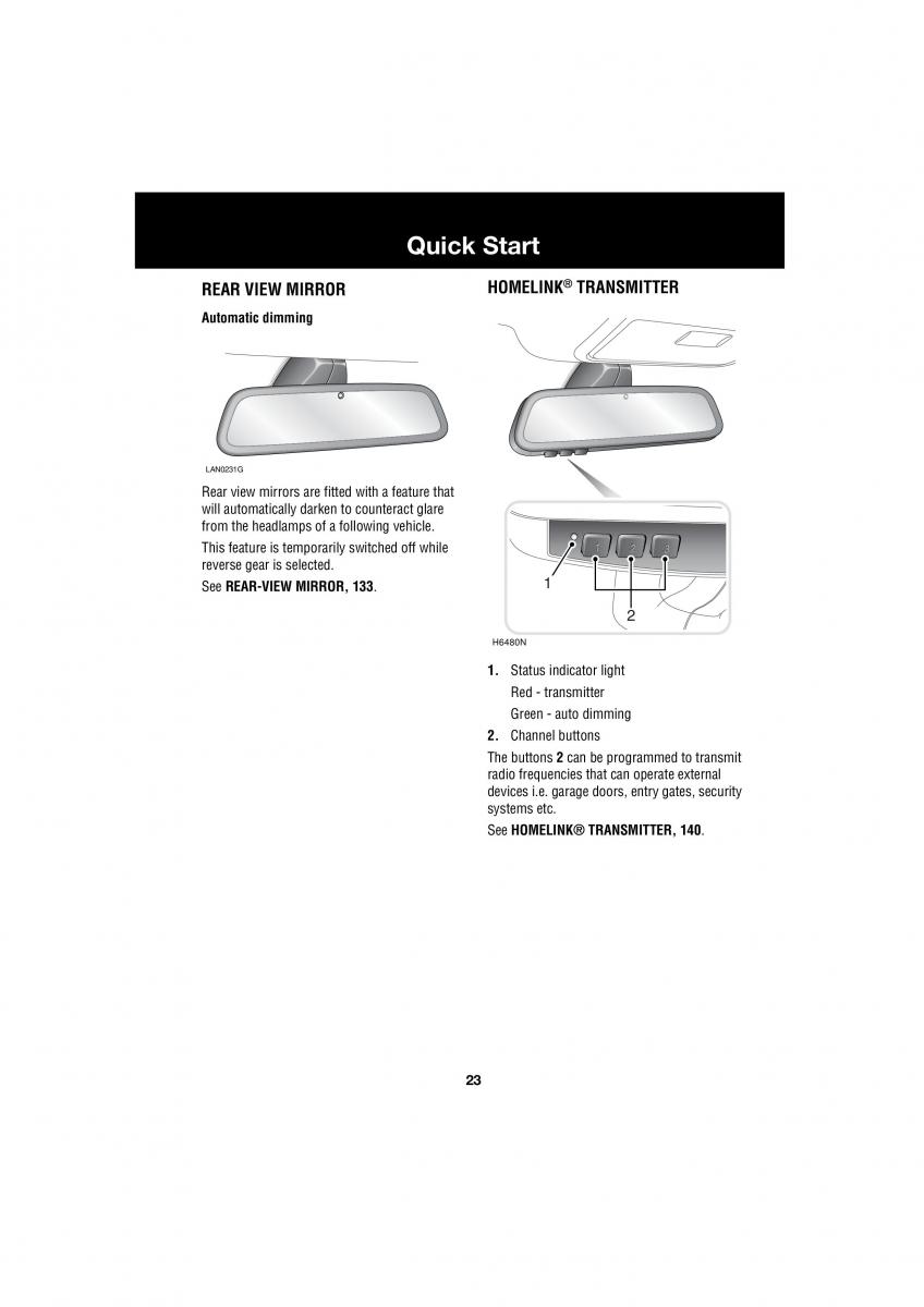 Land Rover Range Rover III 3 L322 owners manual / page 23