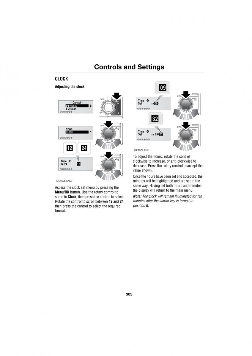 Land Rover Range Rover III 3 L322 owners manual / page 303