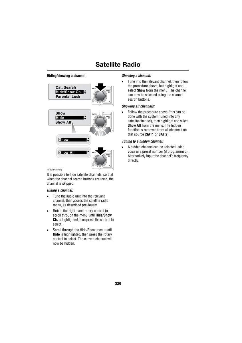 Land Rover Range Rover III 3 L322 owners manual / page 326