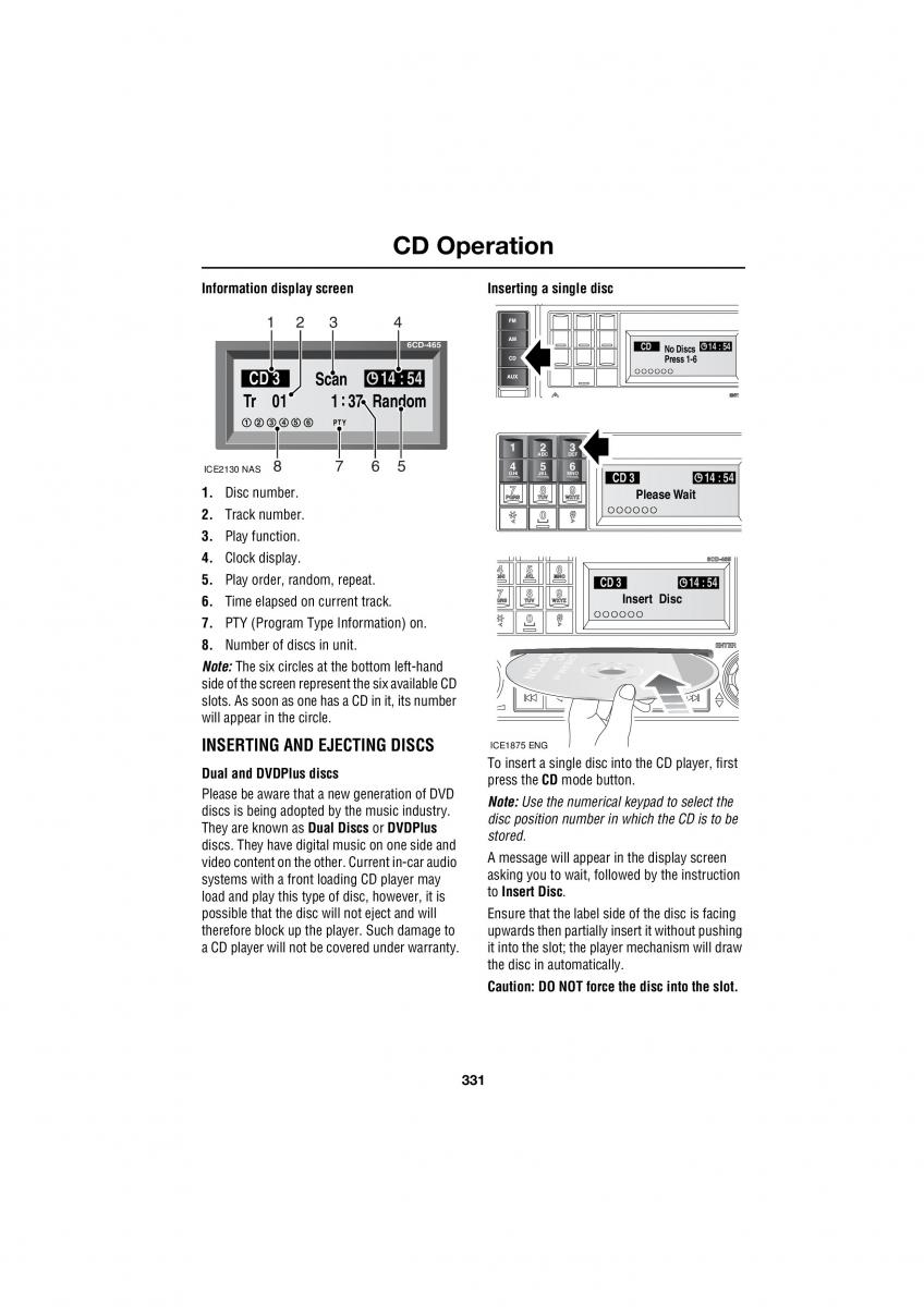 Land Rover Range Rover III 3 L322 owners manual / page 331