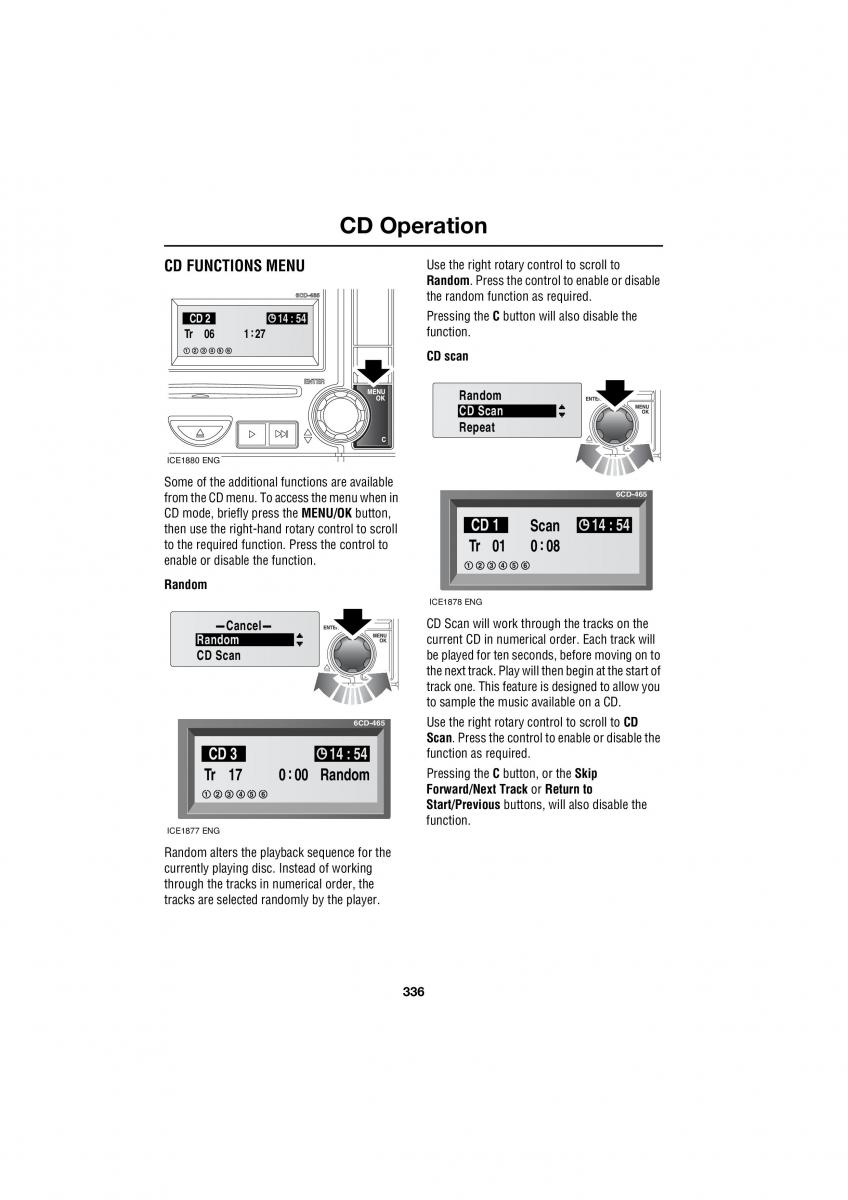 Land Rover Range Rover III 3 L322 owners manual / page 336