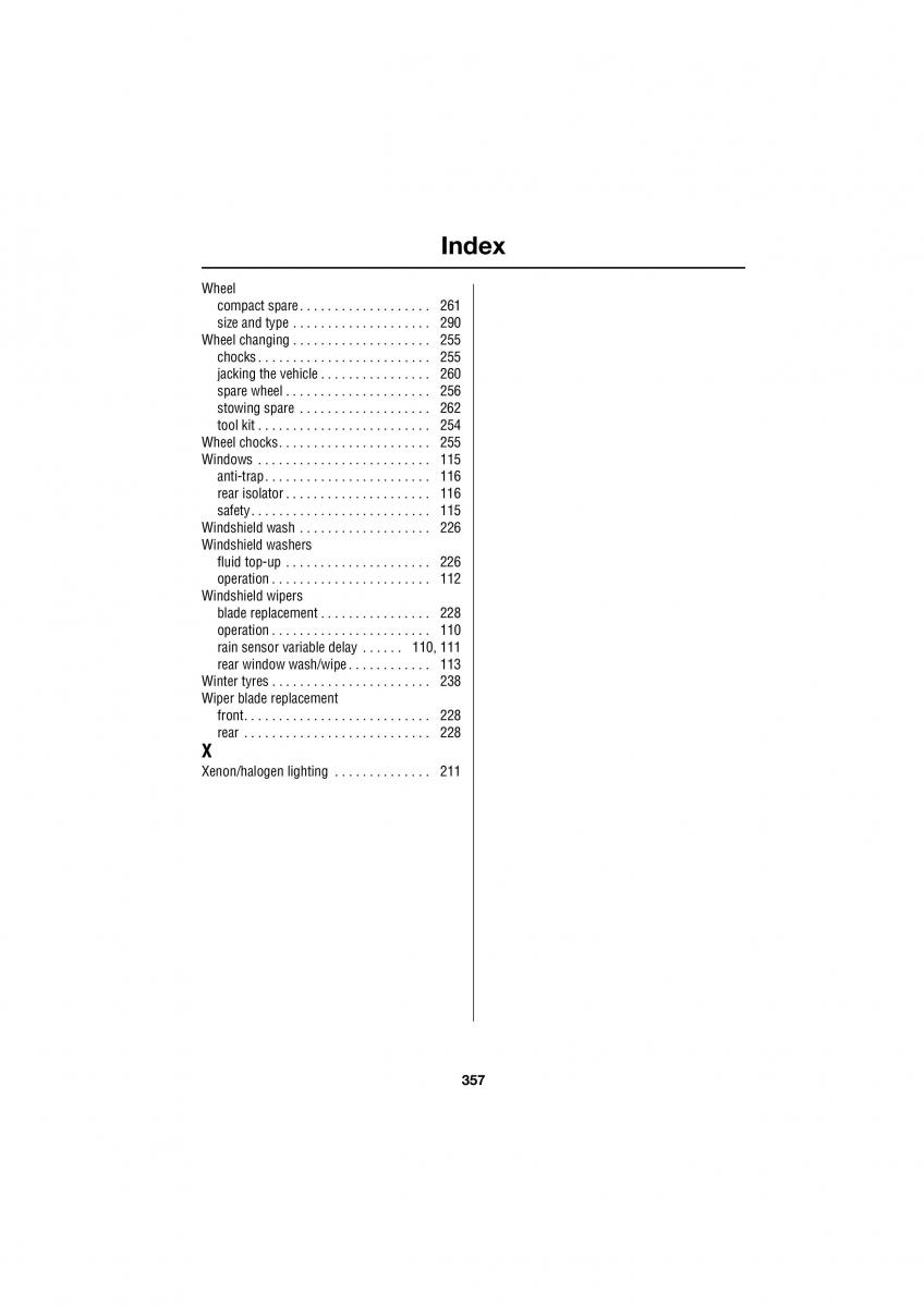 manual  Land Rover Range Rover III 3 L322 owners manual / page 357