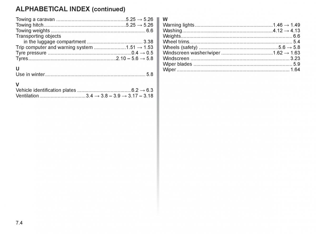 manual  Renault Twingo II 2 owners manual / page 202